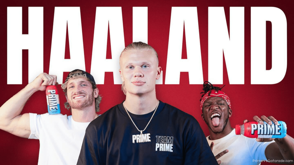 Erling Haaland And Prime Hydration