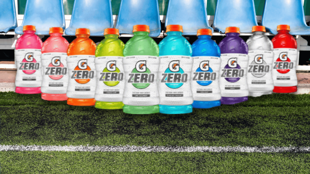 All Gatorade Zero Flavors