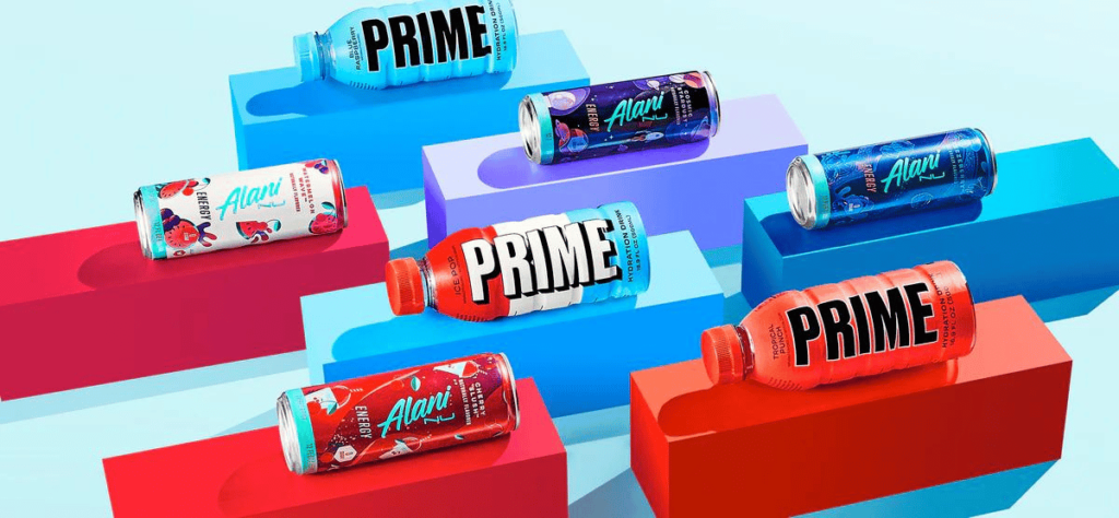 Congo Brands Products, PRIME Hydration and Alani