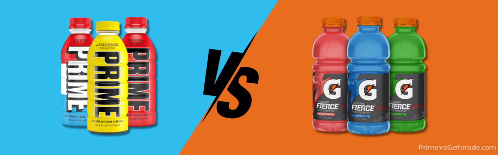 PRIME Hydration VS Gatorade