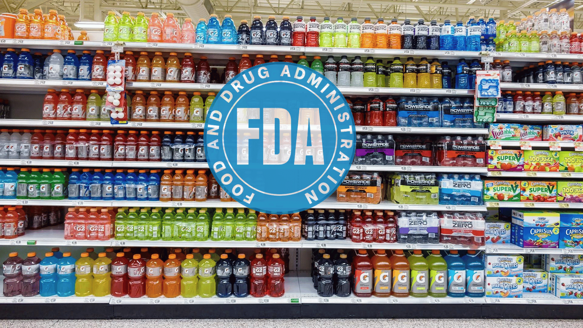 FDA Regulation of Sports Drinks in USA » PrimevsGatorade.com